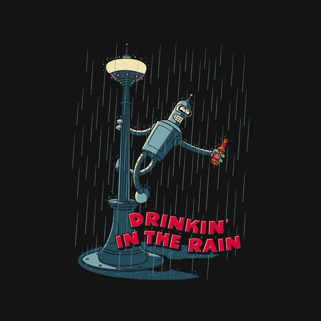 Drinkin In The Rain-Womens-Fitted-Tee-Getsousa!