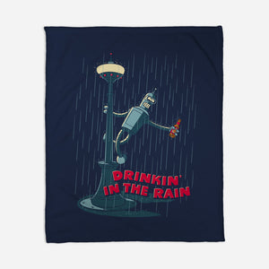 Drinkin In The Rain-None-Fleece-Blanket-Getsousa!