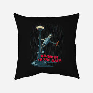 Drinkin In The Rain-None-Removable Cover w Insert-Throw Pillow-Getsousa!