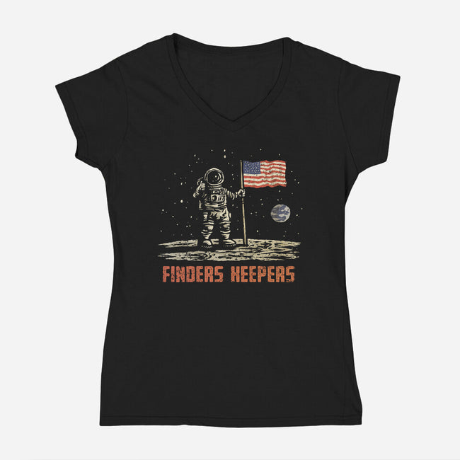 Finders Keepers-Womens-V-Neck-Tee-kg07
