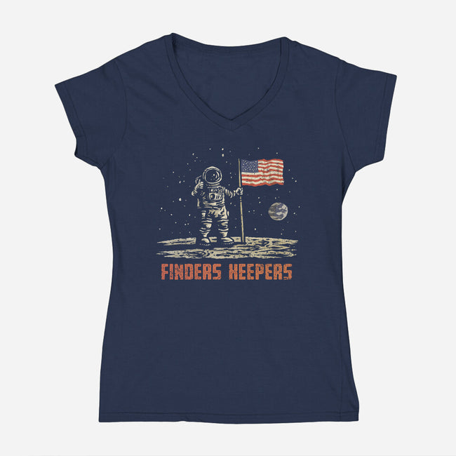 Finders Keepers-Womens-V-Neck-Tee-kg07