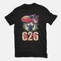 Anime Alien Spaceship-Womens-Fitted-Tee-Studio Mootant
