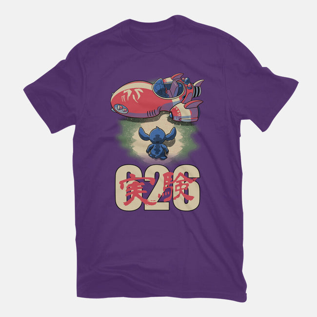 Anime Alien Spaceship-Mens-Premium-Tee-Studio Mootant