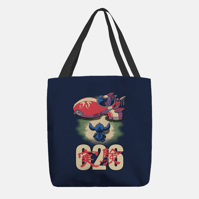 Anime Alien Spaceship-None-Basic Tote-Bag-Studio Mootant