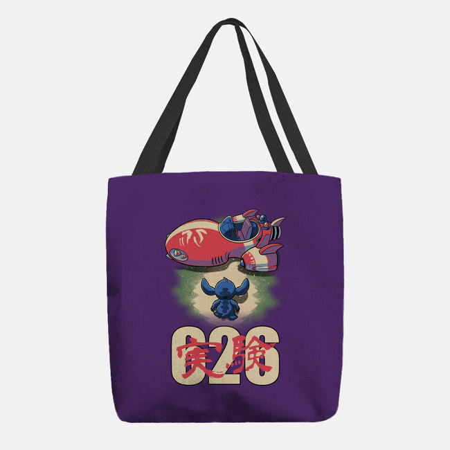 Anime Alien Spaceship-None-Basic Tote-Bag-Studio Mootant