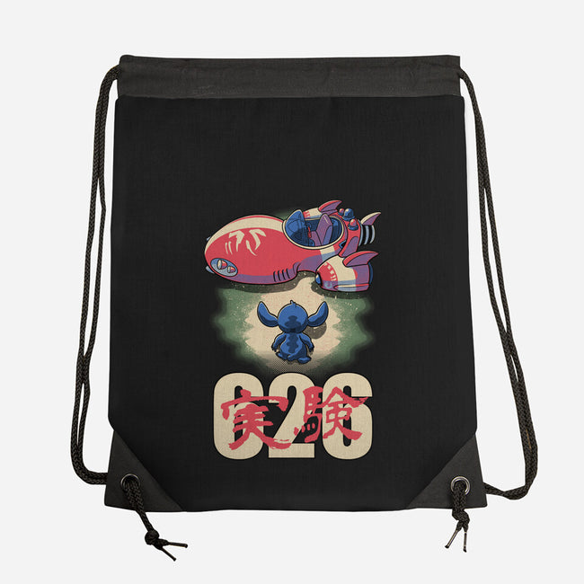 Anime Alien Spaceship-None-Drawstring-Bag-Studio Mootant