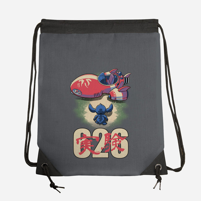 Anime Alien Spaceship-None-Drawstring-Bag-Studio Mootant