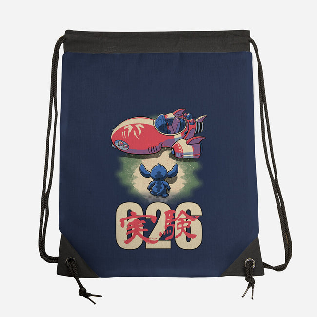 Anime Alien Spaceship-None-Drawstring-Bag-Studio Mootant