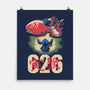 Anime Alien Spaceship-None-Matte-Poster-Studio Mootant