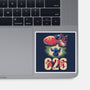 Anime Alien Spaceship-None-Glossy-Sticker-Studio Mootant