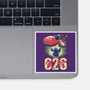 Anime Alien Spaceship-None-Glossy-Sticker-Studio Mootant
