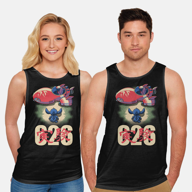 Anime Alien Spaceship-Unisex-Basic-Tank-Studio Mootant
