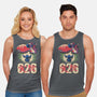 Anime Alien Spaceship-Unisex-Basic-Tank-Studio Mootant