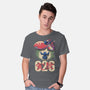 Anime Alien Spaceship-Mens-Basic-Tee-Studio Mootant