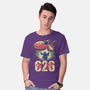Anime Alien Spaceship-Mens-Basic-Tee-Studio Mootant
