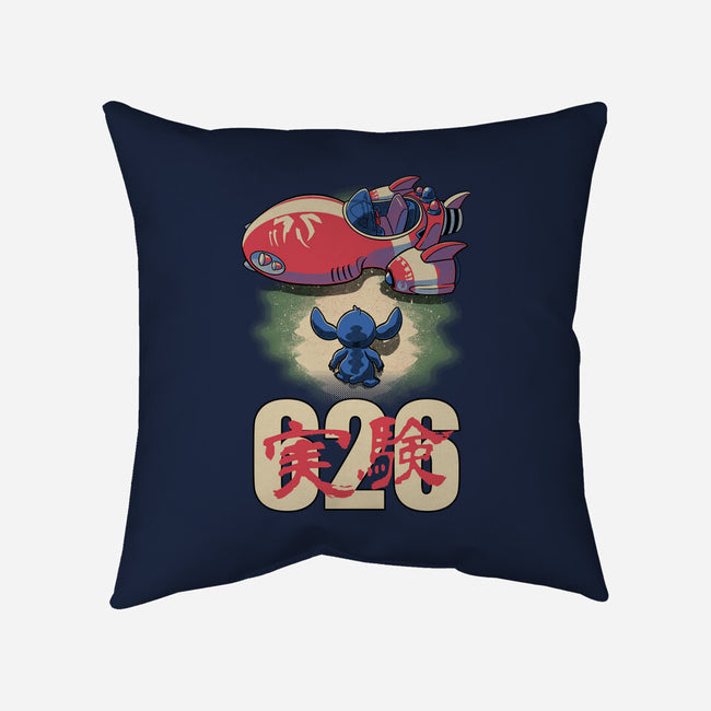Anime Alien Spaceship-None-Removable Cover w Insert-Throw Pillow-Studio Mootant