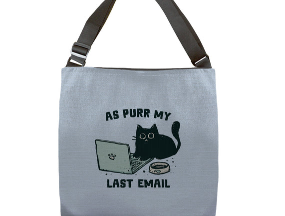 As Purr My Last Email