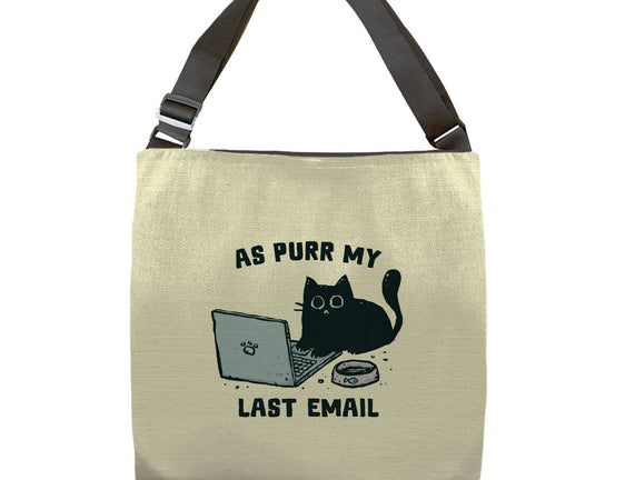 As Purr My Last Email