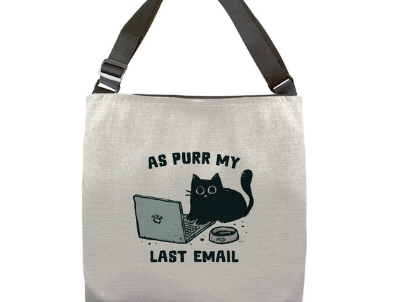 As Purr My Last Email