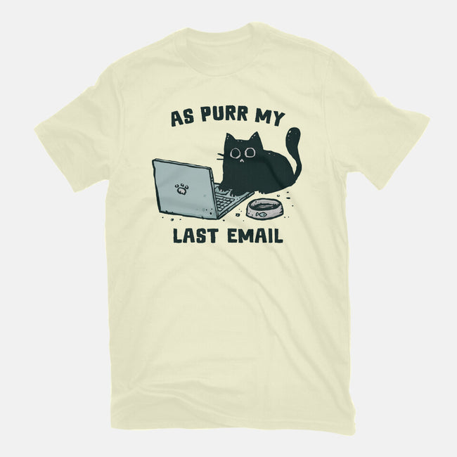 As Purr My Last Email-Mens-Premium-Tee-kg07