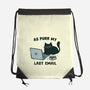 As Purr My Last Email-None-Drawstring-Bag-kg07