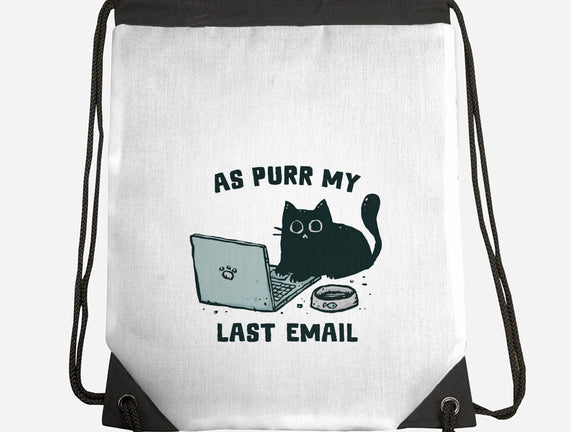 As Purr My Last Email