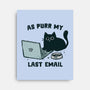 As Purr My Last Email-None-Stretched-Canvas-kg07