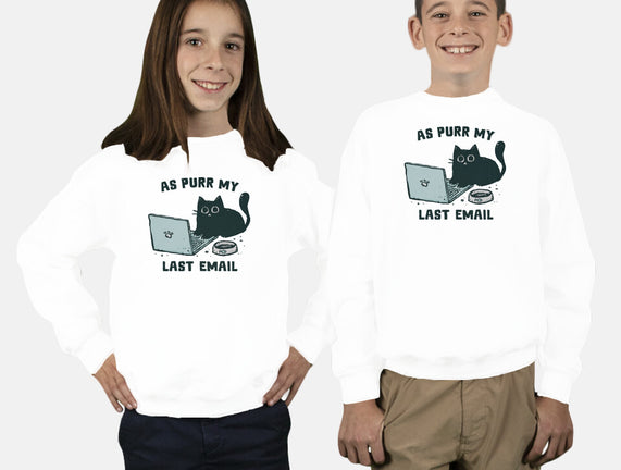 As Purr My Last Email