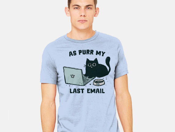 As Purr My Last Email