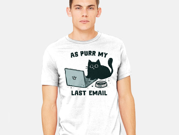 As Purr My Last Email
