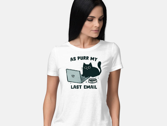 As Purr My Last Email