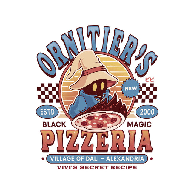 Ornitier Pizzeria Vintage-Womens-V-Neck-Tee-LAGELANTEE