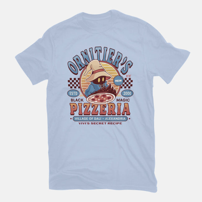 Ornitier Pizzeria Vintage-Unisex-Basic-Tee-LAGELANTEE