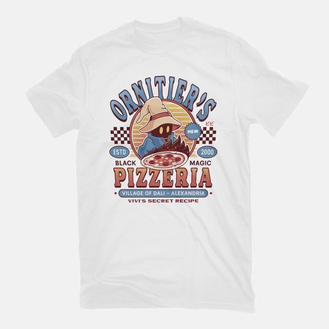 Ornitier Pizzeria Vintage-Womens-Basic-Tee-LAGELANTEE