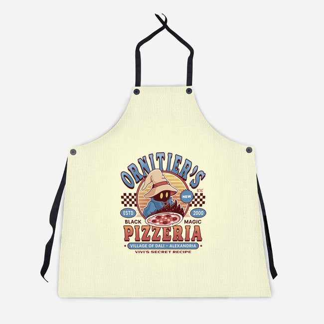 Ornitier Pizzeria Vintage-Unisex-Kitchen-Apron-LAGELANTEE