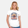 Ornitier Pizzeria Vintage-Womens-Fitted-Tee-LAGELANTEE