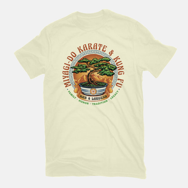 Karate And Kung Fu-Mens-Basic-Tee-glitchygorilla