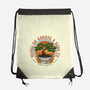 Karate And Kung Fu-None-Drawstring-Bag-glitchygorilla