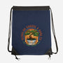 Karate And Kung Fu-None-Drawstring-Bag-glitchygorilla