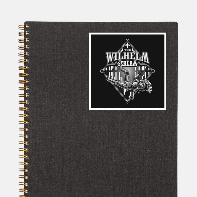 The Wilhelm Scream-None-Glossy-Sticker-CappO