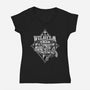 The Wilhelm Scream-Womens-V-Neck-Tee-CappO