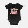 Master Of The Eighties-Baby-Basic-Onesie-glitchygorilla