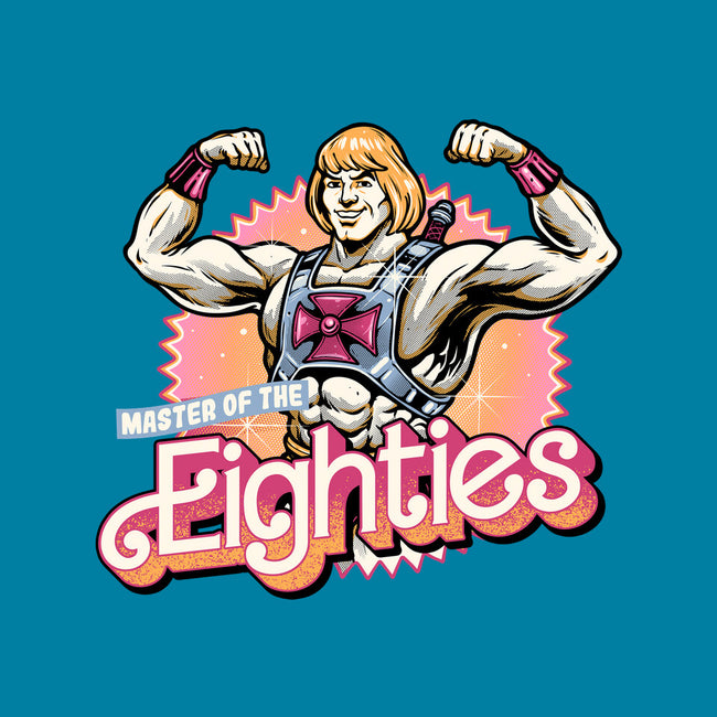 Master Of The Eighties-Womens-Fitted-Tee-glitchygorilla