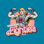 Master Of The Eighties-Womens-Fitted-Tee-glitchygorilla