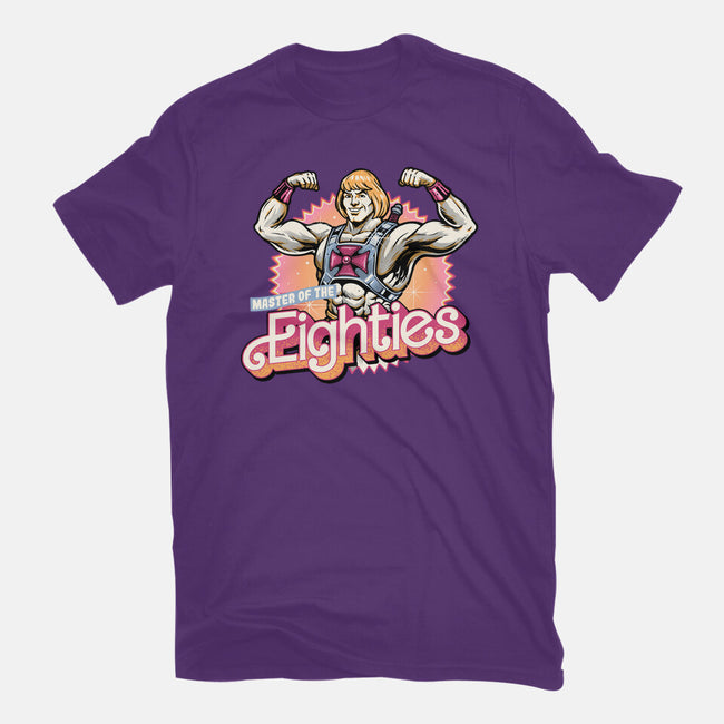 Master Of The Eighties-Womens-Fitted-Tee-glitchygorilla