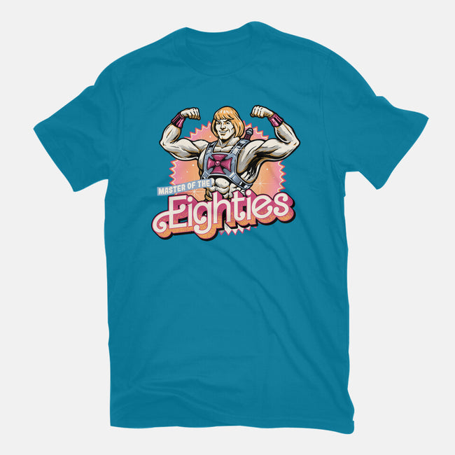 Master Of The Eighties-Womens-Fitted-Tee-glitchygorilla