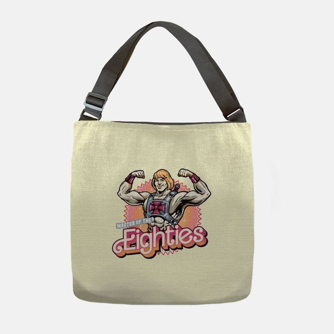 Master Of The Eighties-None-Adjustable Tote-Bag-glitchygorilla