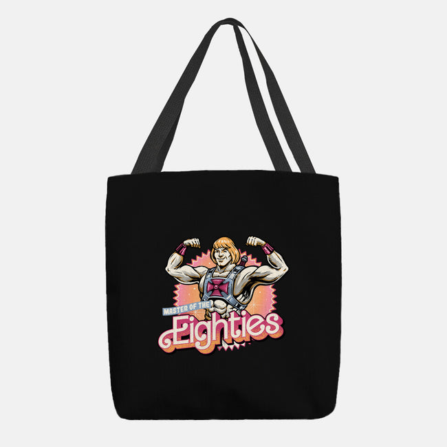 Master Of The Eighties-None-Basic Tote-Bag-glitchygorilla