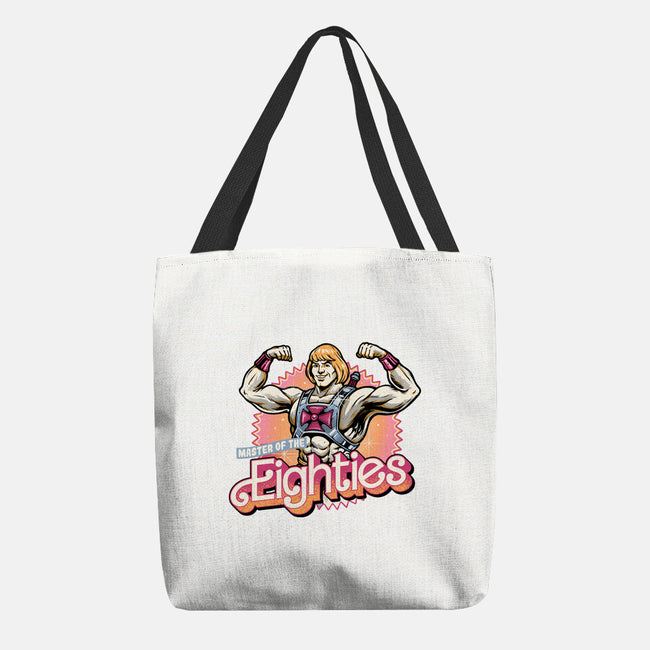 Master Of The Eighties-None-Basic Tote-Bag-glitchygorilla