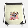 Master Of The Eighties-None-Drawstring-Bag-glitchygorilla